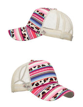 Load image into Gallery viewer, Serape & Leopard Women's Velcro Cap
