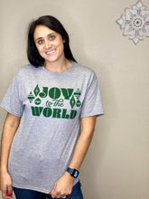 Load image into Gallery viewer, Faith Joy To The World Christmas Tee - Rusty Soul