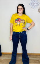 Load image into Gallery viewer, Lori Dark Wash High Rise Wide Flare Jeans - Rusty Soul