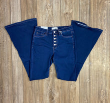 Load image into Gallery viewer, Lori Dark Wash High Rise Wide Flare Jeans - Rusty Soul