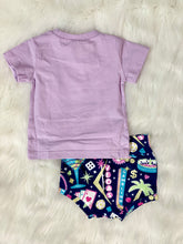Load image into Gallery viewer, Baby Girl Purple Vegas Bummy Set - Rusty Soul