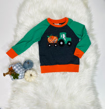 Load image into Gallery viewer, Holden Pumpkin Tractor Fall Tee - Rusty Soul