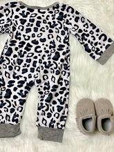 Load image into Gallery viewer, Blakely Leopard Print Baby PJ's - Rusty Soul