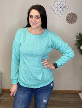 Load image into Gallery viewer, Dally Darlin Mint Women's Sweater - Rusty Soul