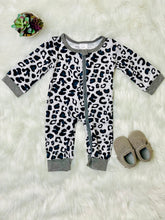 Load image into Gallery viewer, Blakely Leopard Print Baby PJ's - Rusty Soul