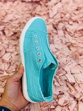 Load image into Gallery viewer, Cora Aqua Woman's Slip On Sneakers - Rusty Soul
