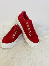 Load image into Gallery viewer, Audrey Red Slip On Sneakers - Rusty Soul