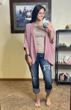 Load image into Gallery viewer, Julianna Mid Rise Boyfriend Distressed Jeans / Capris - Rusty Soul