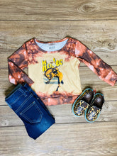 Load image into Gallery viewer, Julia Brown Bleached Rodeo Long Sleeve Shirt - Rusty Soul