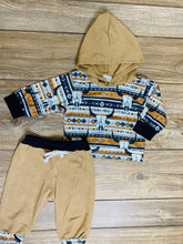 Load image into Gallery viewer, Will Steer Printed Hoodie Set - Rusty Soul