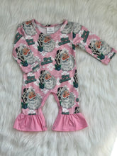 Load image into Gallery viewer, Country Santa Pink Aztec Jumpsuit - Rusty Soul
