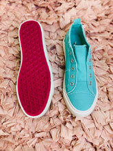 Load image into Gallery viewer, Cora Aqua Woman's Slip On Sneakers - Rusty Soul