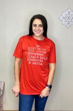 Load image into Gallery viewer, Andrea Red Acvtivities Christmas Tee - Rusty Soul