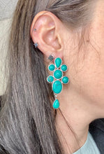 Load image into Gallery viewer, Viva Glam Turquoise Earrings - Rusty Soul