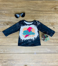 Load image into Gallery viewer, Everleigh Black Babe Cheetah & Bolt Long Sleeve Shirt - Rusty Soul