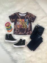 Load image into Gallery viewer, Riley Thankful Grateful Blessed Tee - Rusty Soul