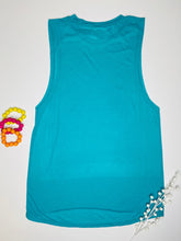 Load image into Gallery viewer, Jenny Turquoise Kissing Booth Tank Top - Rusty Soul