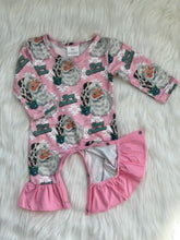 Load image into Gallery viewer, Country Santa Pink Aztec Jumpsuit - Rusty Soul