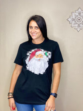 Load image into Gallery viewer, Brittany Black Santa Tee - Rusty Soul