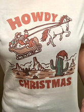 Load image into Gallery viewer, Callie Cowboy Santa Graphic Tee