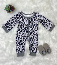 Load image into Gallery viewer, Blakely Leopard Print Baby PJ's - Rusty Soul