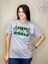 Load image into Gallery viewer, Faith Joy To The World Christmas Tee - Rusty Soul