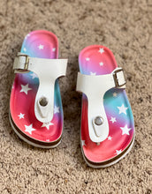 Load image into Gallery viewer, Aspen White Thong Girl's Sandals - Rusty Soul