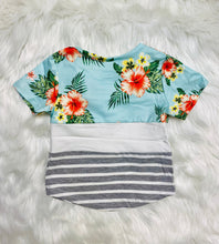 Load image into Gallery viewer, Laila Blue & Flower Shirt - Rusty Soul
