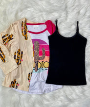 Load image into Gallery viewer, Girls Black Layering Tank Top Cami - Rusty Soul