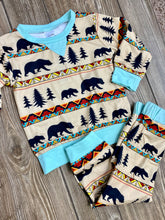 Load image into Gallery viewer, Hank Bear Wild Forest Boys Set - Rusty Soul