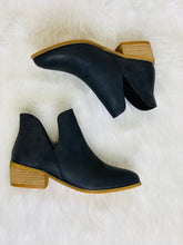 Load image into Gallery viewer, Any Man Of Mine Black Slip On Booties - Rusty Soul