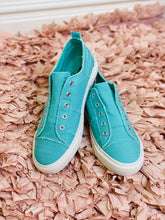 Load image into Gallery viewer, Cora Aqua Woman's Slip On Sneakers - Rusty Soul