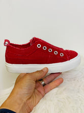Load image into Gallery viewer, Audrey Red Slip On Sneakers - Rusty Soul