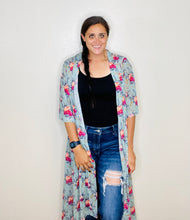 Load image into Gallery viewer, Michelle Fall For Me Sheer Duster - Rusty Soul