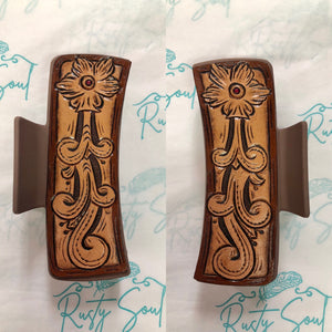 Hand Tooled Claw Clips