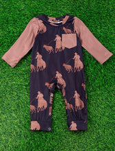 Load image into Gallery viewer, Calf Roper Baby Romper
