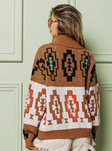 Load image into Gallery viewer, Jordyn Southwest 1/4 Zip Sweater