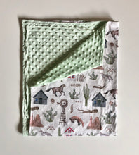 Load image into Gallery viewer, Lyle Wild West Baby Blanket