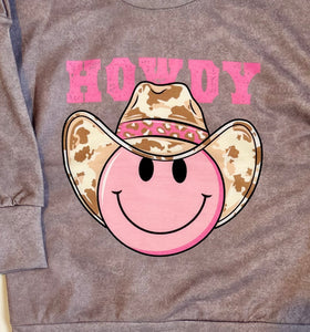 Howdy Smile Long Sleeve Shirt