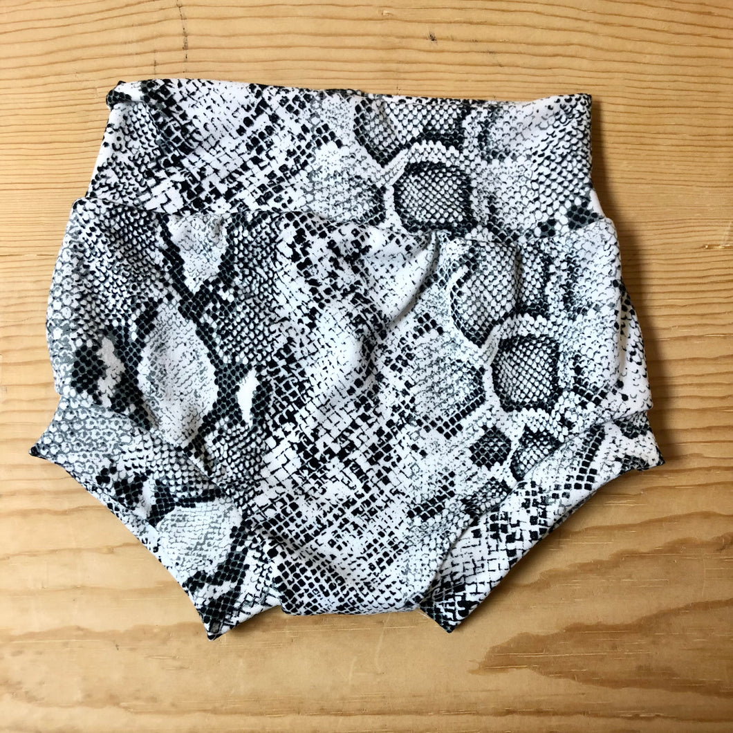 Snakeskin Print Baby Bummies