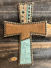 Load image into Gallery viewer, Decor Cross - Rusty Soul