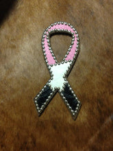 Load image into Gallery viewer, Cancer Awareness Ribbon - Rusty Soul