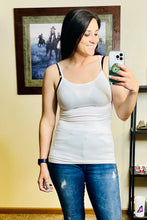 Load image into Gallery viewer, Basic White Layering Tank Top