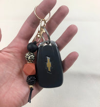 Load image into Gallery viewer, Rust Silicone Keychain