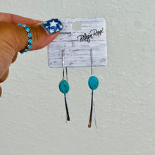 Load image into Gallery viewer, Tessa Silver and Turquoise Earring