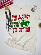 Load image into Gallery viewer, Joyce Shoot Your Eye Out Tee - Rusty Soul