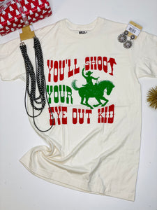 Joyce Shoot Your Eye Out Tee - Rusty Soul