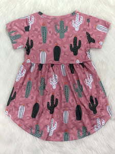 Carlee Crazy Cacti High/low Tunic