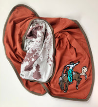 Load image into Gallery viewer, Bronc Bustin Baby Blanket
