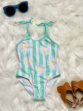Load image into Gallery viewer, Daisy &amp; Mint Stripped One Piece Swimsuit - Rusty Soul